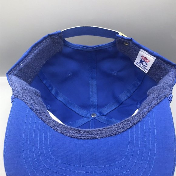 Panama City Beach FL Hat Cap Rope Vintage Blue KC Caps Trucker w/ Sweatband - Picture 7 of 8